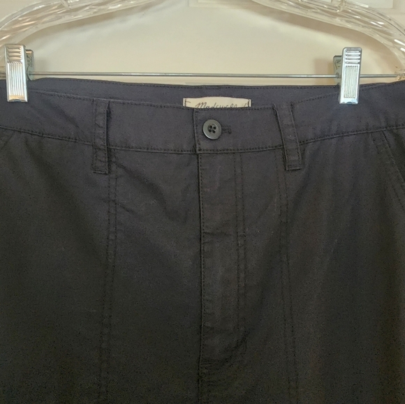 Madewell Cargo Joggers Size 32 Navy NWT Sporty Utility Spring Lightweight - Picture 13 of 15